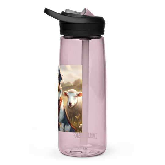 Australian Shepherd- Sports water bottle v4