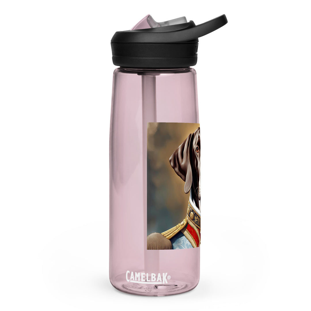 German Shorthaired Pointer- Sports water bottle v4