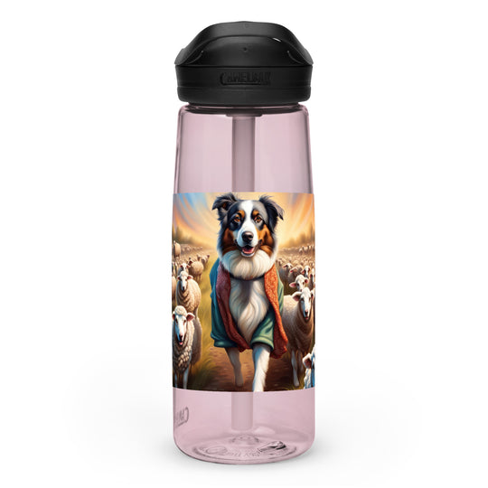 Australian Shepherd- Sports water bottle