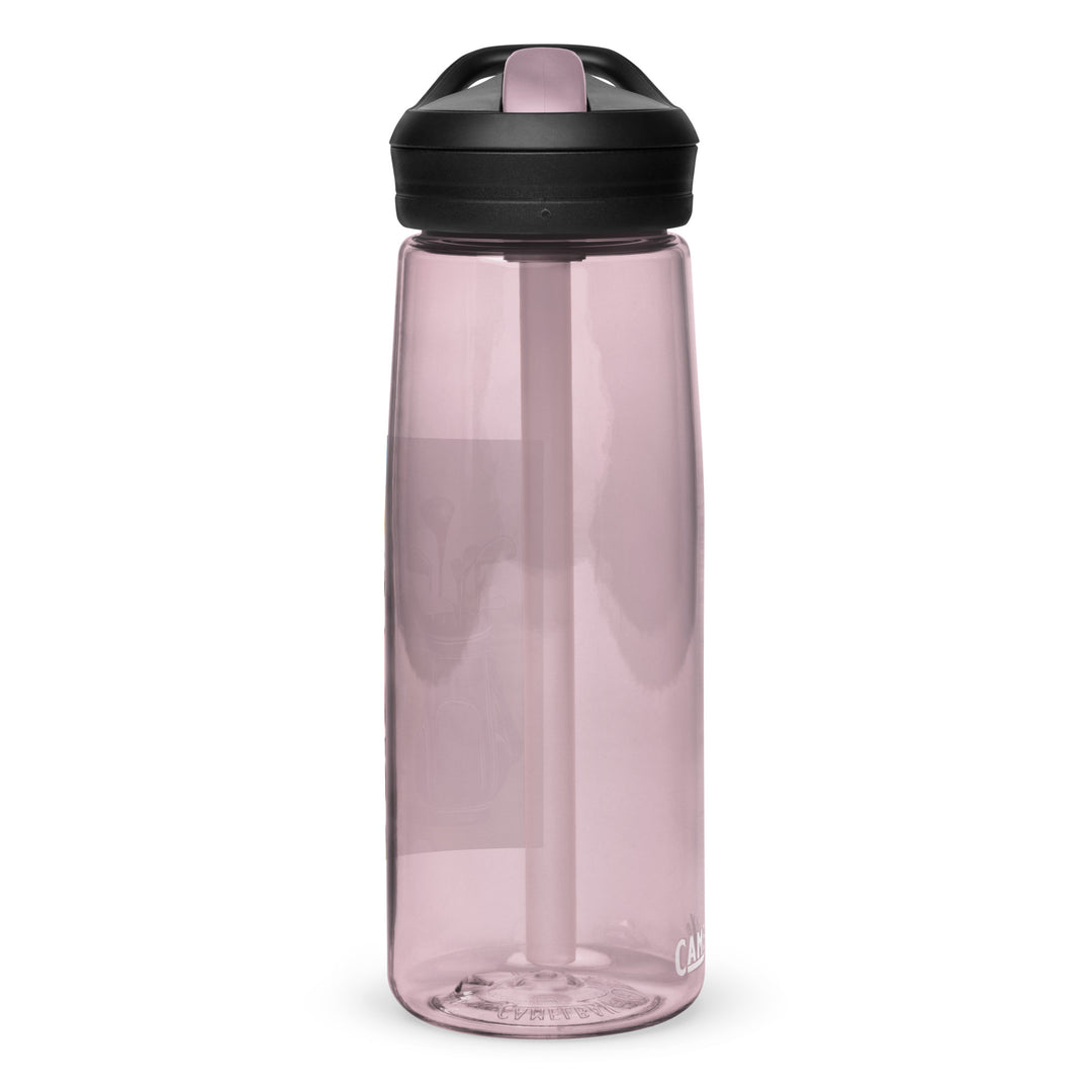 Pembroke Welsh Corgi Golfer- Sports water bottle v5
