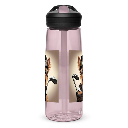 Yorkshire Terrier Golfer- Sports water bottle v3