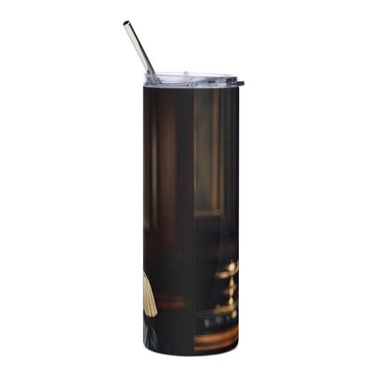 Doberman Pinscher- Stainless steel tumbler v2