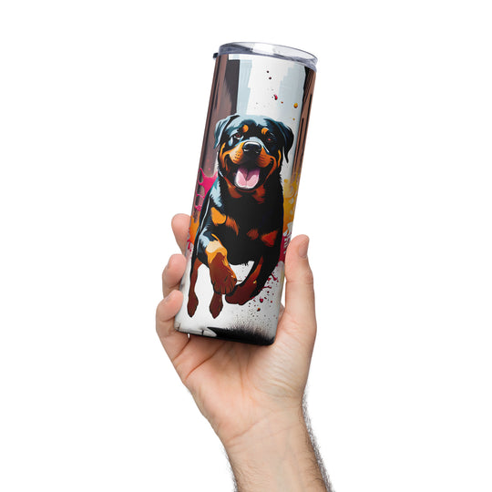 Rottweiler- Stainless steel tumbler v5