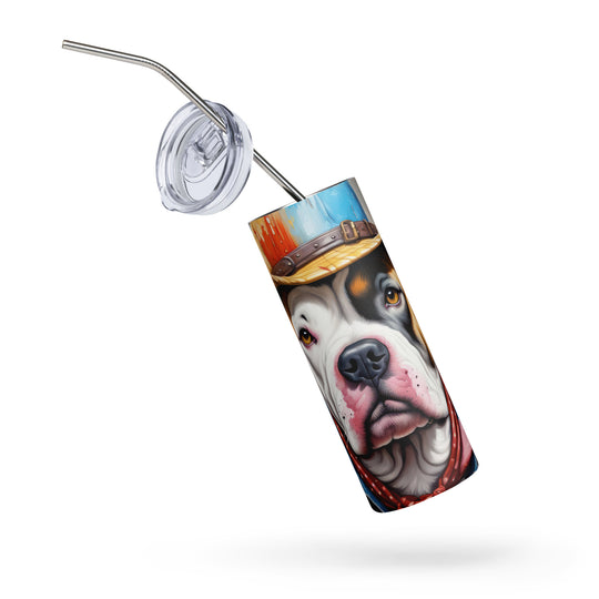 American Bulldog- Stainless steel tumbler