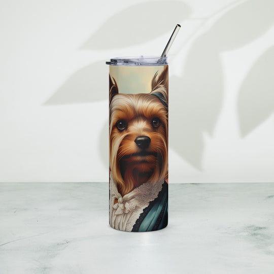 Yorkshire Terrier- Stainless steel tumbler v2