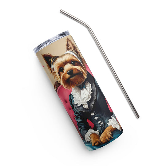 Yorkshire Terrier- Stainless steel tumbler v3