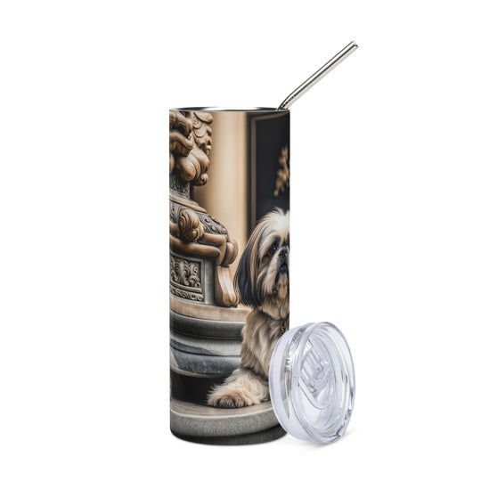 Shih Tzu- Stainless steel tumbler v4