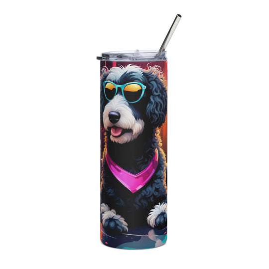 Bernedoodle General- Stainless steel tumbler v17