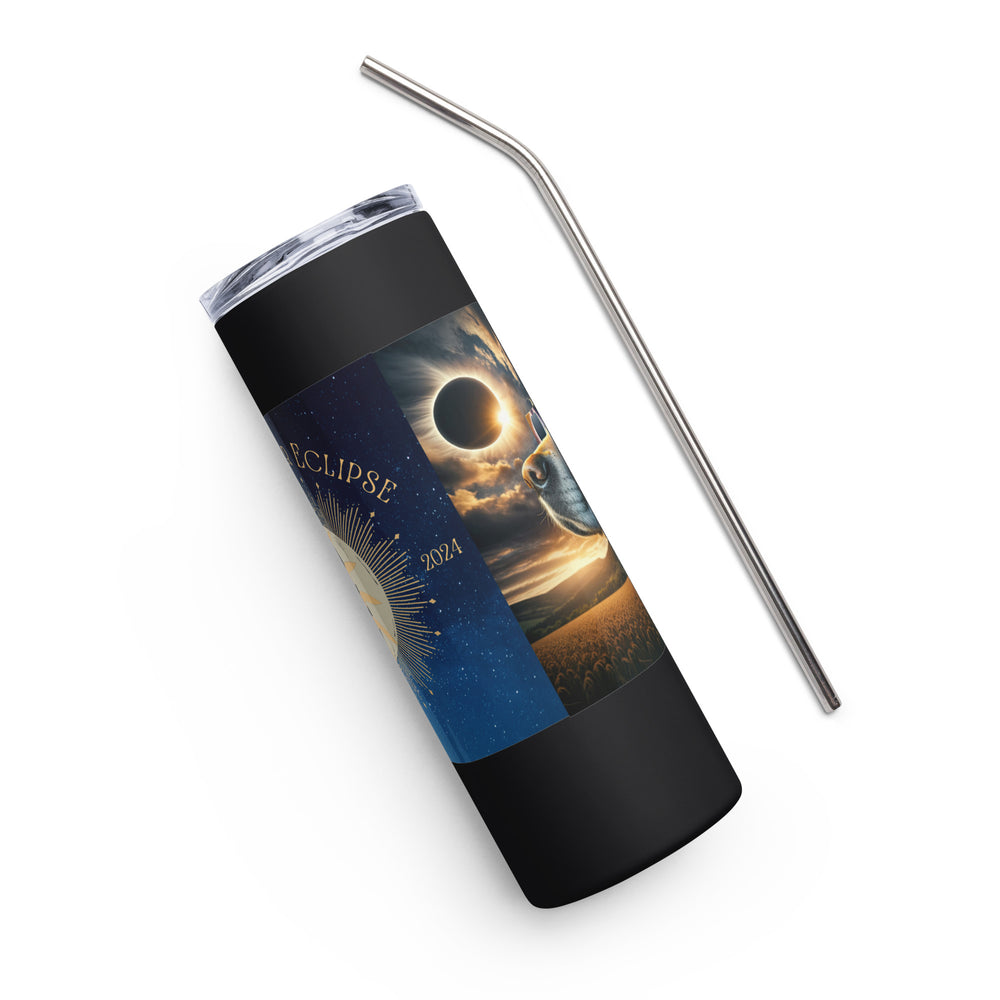 Labrador Retriever Eclipse- Stainless steel tumbler v2