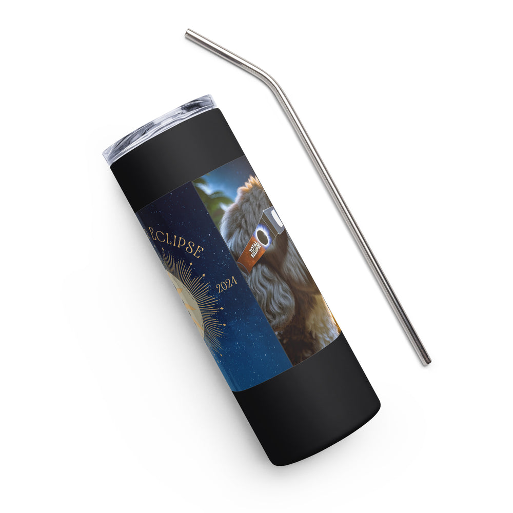 Bernedoodle Eclipse- Stainless steel tumbler