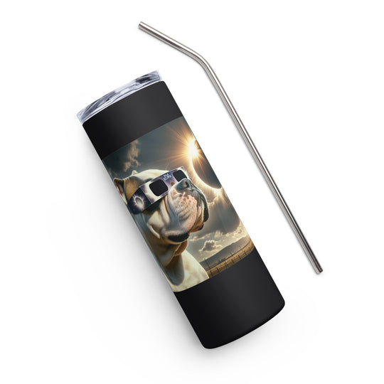 American Bulldog Eclipse- Stainless steel tumbler