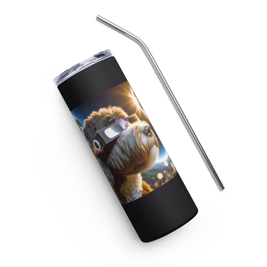 Bernedoodle Eclipse- Stainless steel tumbler