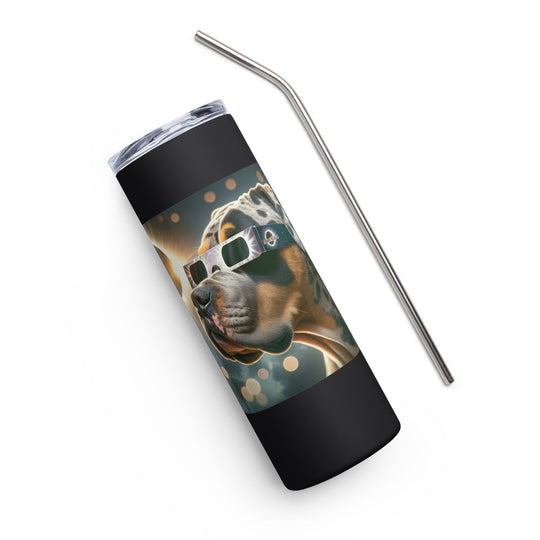 Catahoula Bulldog Eclipse- Stainless steel tumbler