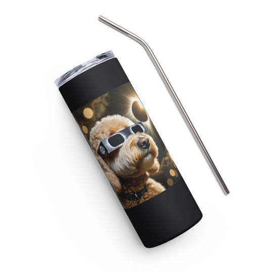 Goldendoodle Eclipse- Stainless steel tumbler