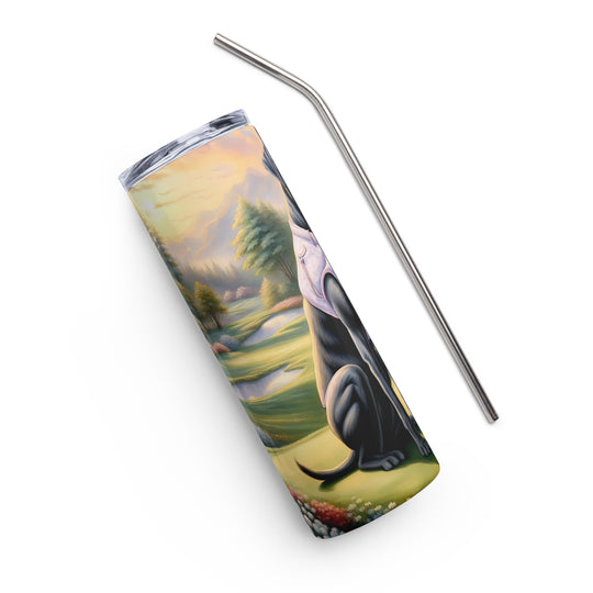 Cane Corso Golfer- Stainless steel tumbler v2