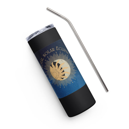 Golden Retriever Eclipse- Stainless steel tumbler