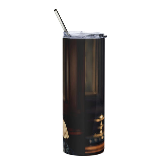 Doberman Pinscher- Stainless steel tumbler v2