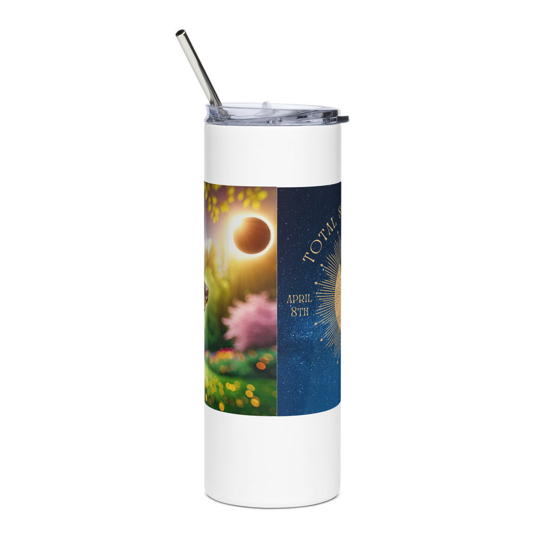 Dachshund Eclipse- Stainless steel tumbler