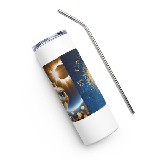 Bernedoodle Eclipse- Stainless steel tumbler