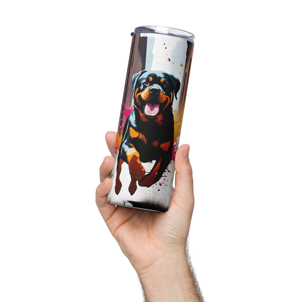 Rottweiler- Stainless steel tumbler v5