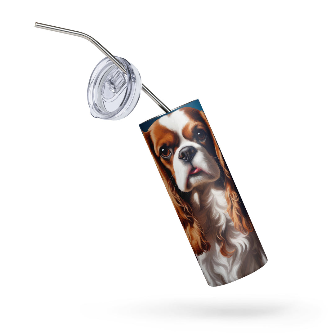 Cavalier King Charles Spaniel- Stainless steel tumbler v2