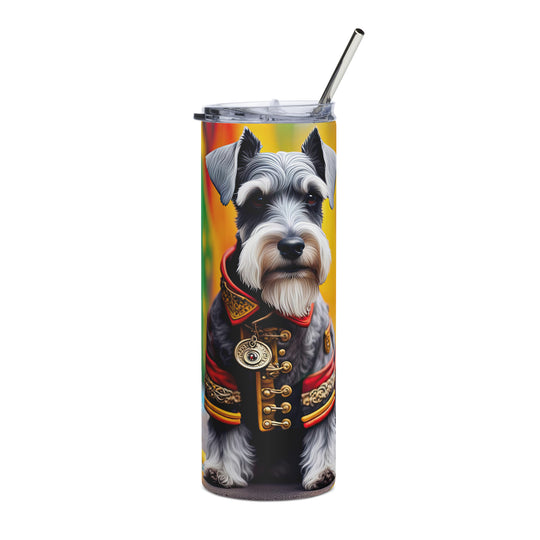 Miniature Schnauzer- Stainless steel tumbler v2