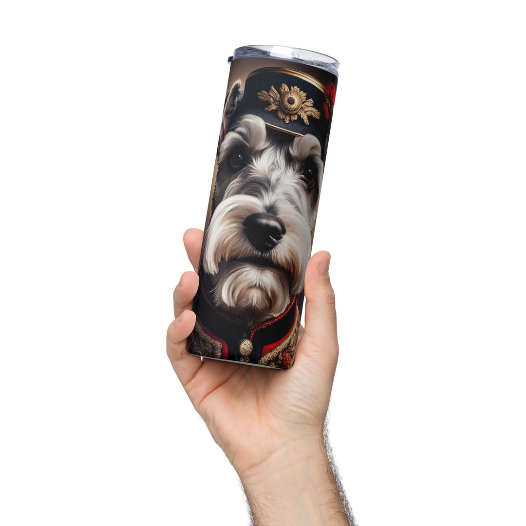 Miniature Schnauzer- Stainless steel tumbler v3