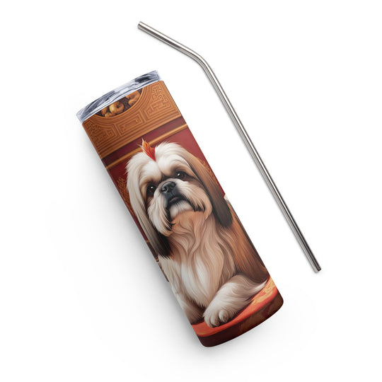 Shih Tzu- Stainless steel tumbler