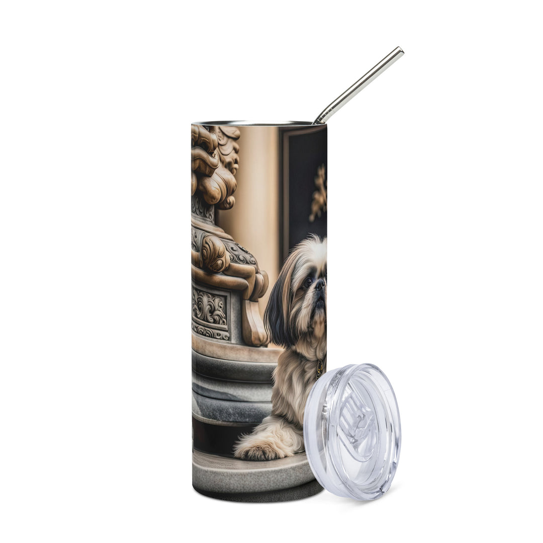 Shih Tzu- Stainless steel tumbler v4