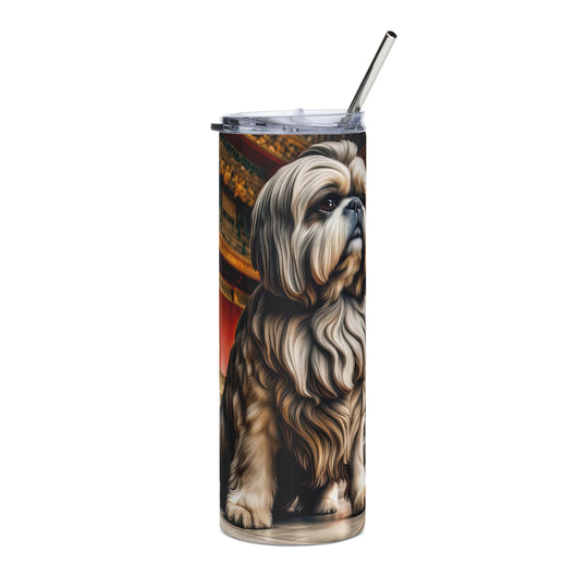 Shih Tzu- Stainless steel tumbler v5