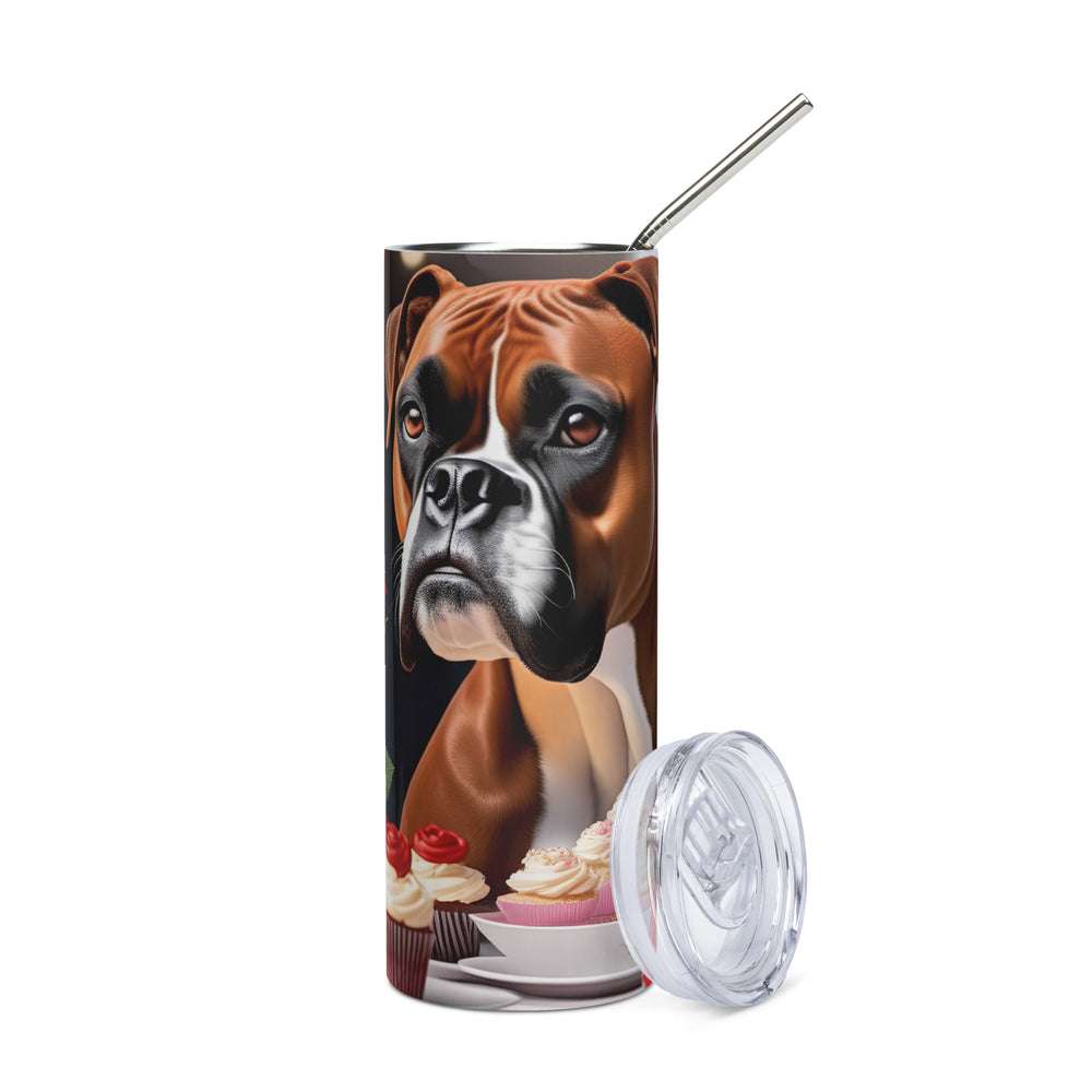 Boxer Romantic- Stainless steel tumbler v2