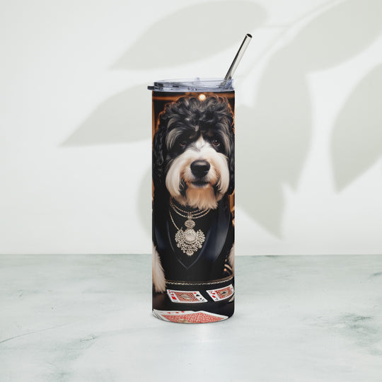 Bernedoodle General- Stainless steel tumbler v7