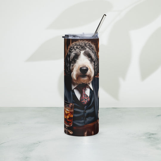 Bernedoodle General- Stainless steel tumbler v13