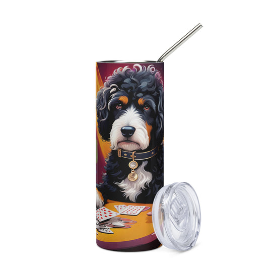 Bernedoodle General- Stainless steel tumbler v14