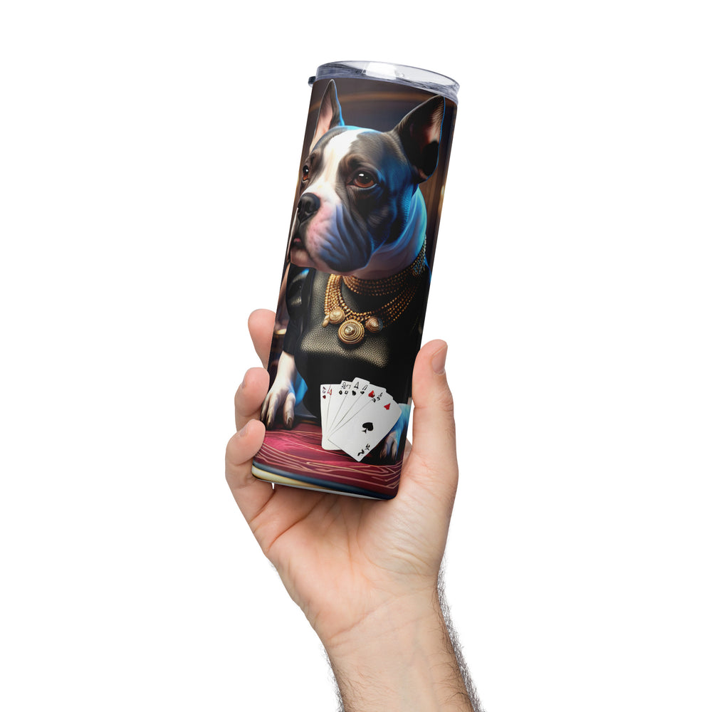 Catahoula Bulldog General- Stainless steel tumbler v6