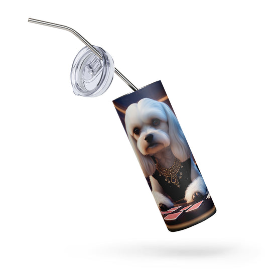 Cavachon- Stainless steel tumbler v8