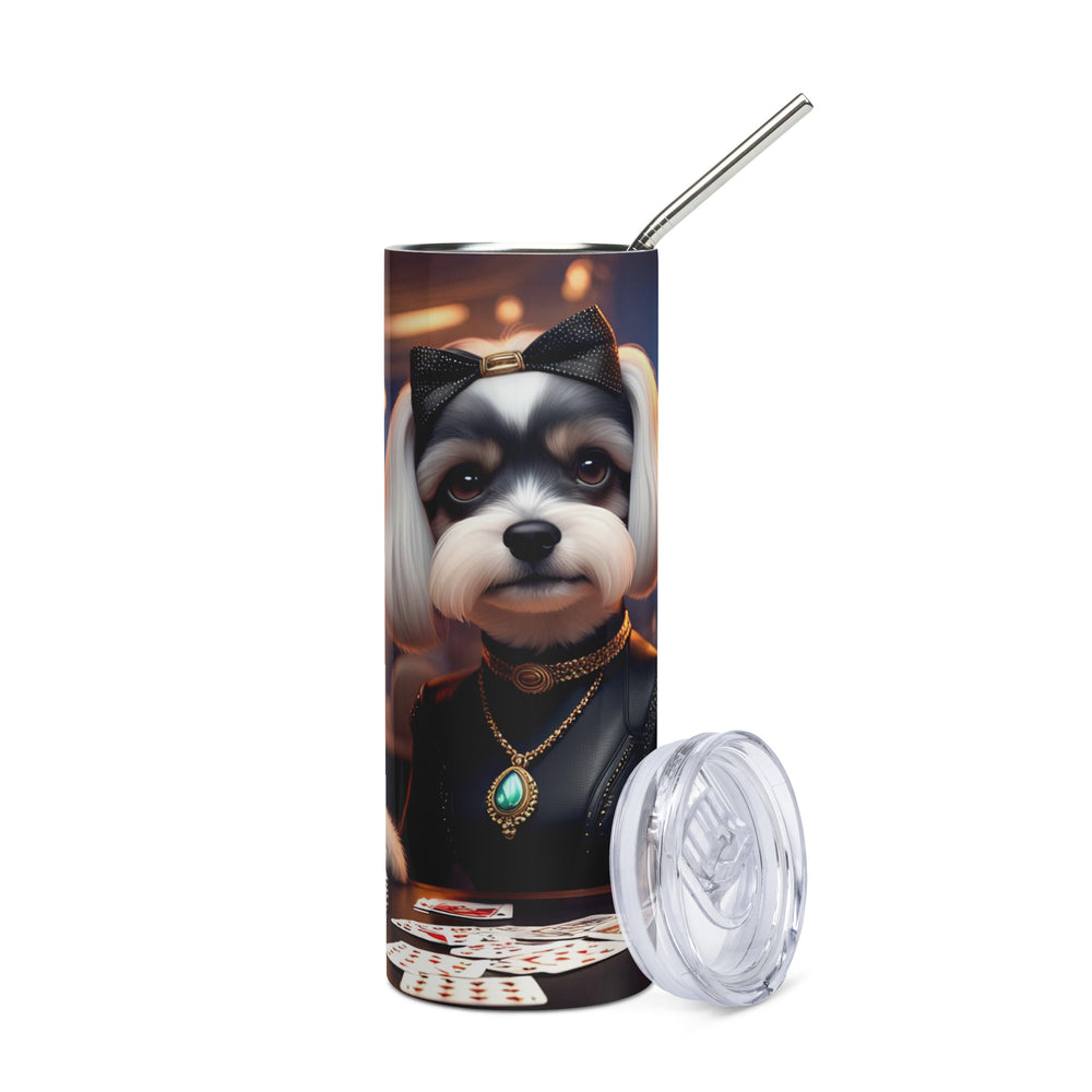 Cavachon- Stainless steel tumbler v10