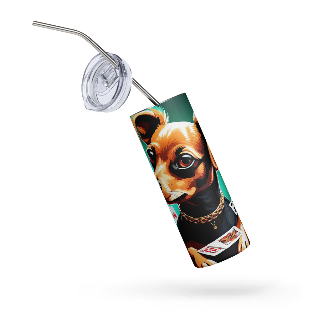 Chiweenie General- Stainless steel tumbler v2