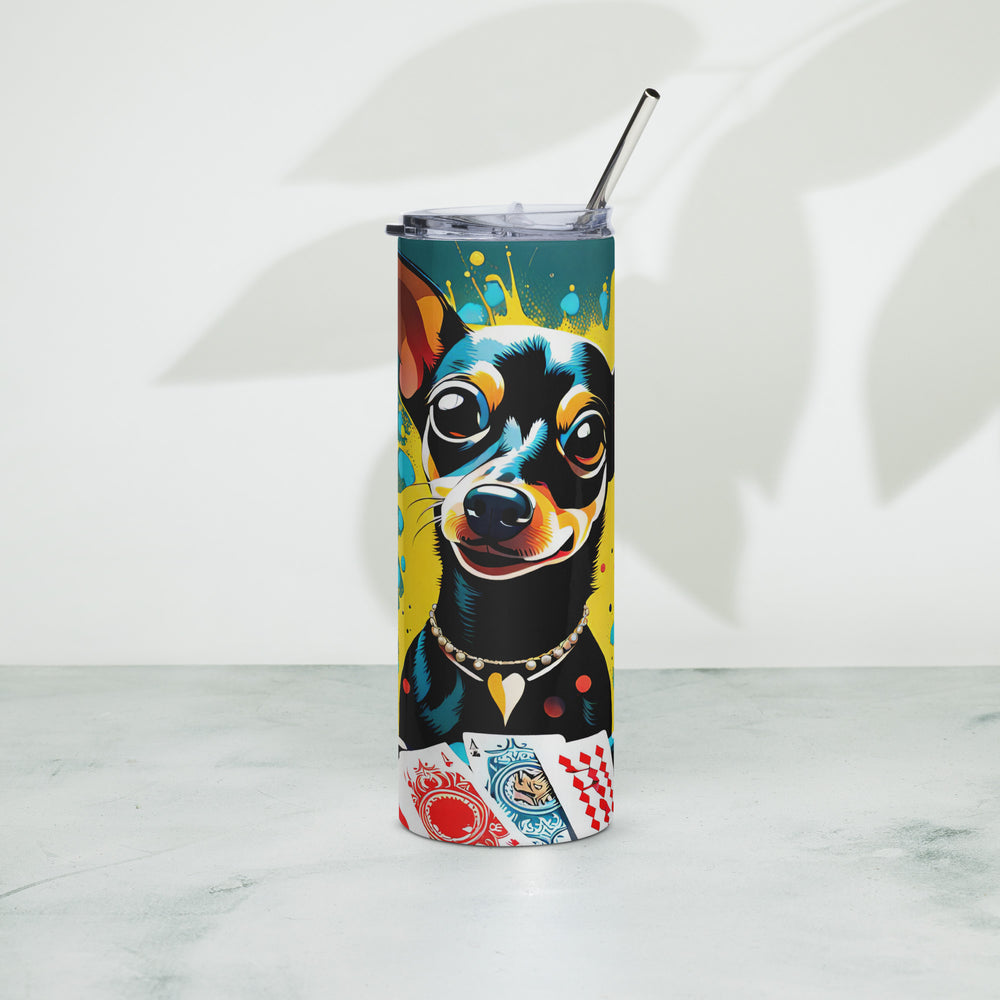 Chiweenie General- Stainless steel tumbler v6