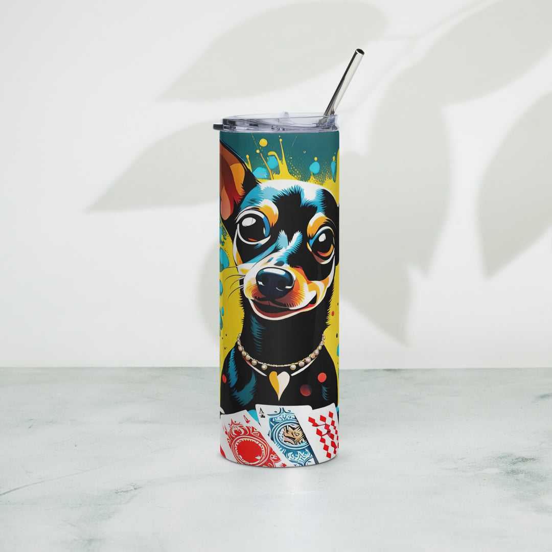 Chiweenie General- Stainless steel tumbler v6