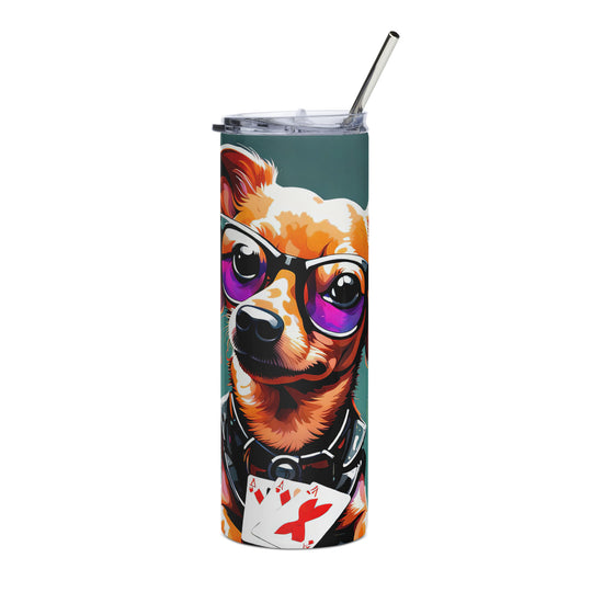 Chiweenie General- Stainless steel tumbler v8