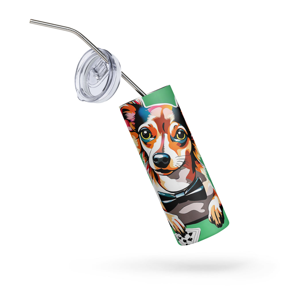 Chiweenie General- Stainless steel tumbler v17