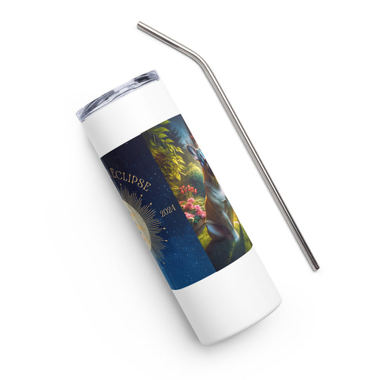 French Bulldog Eclipse- Stainless steel tumbler