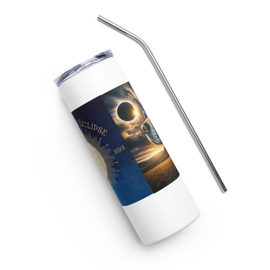 Labrador Retriever Eclipse- Stainless steel tumbler v2