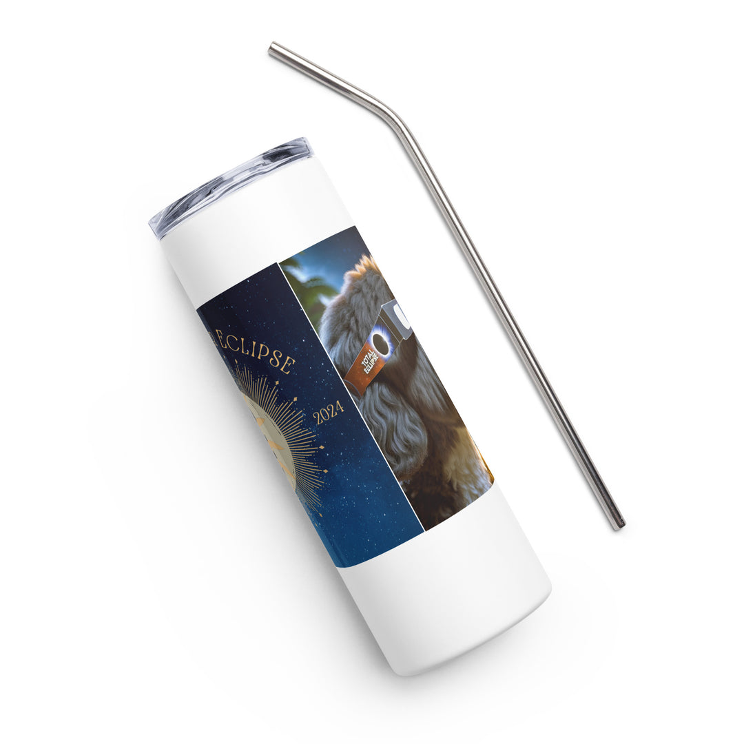 Bernedoodle Eclipse- Stainless steel tumbler