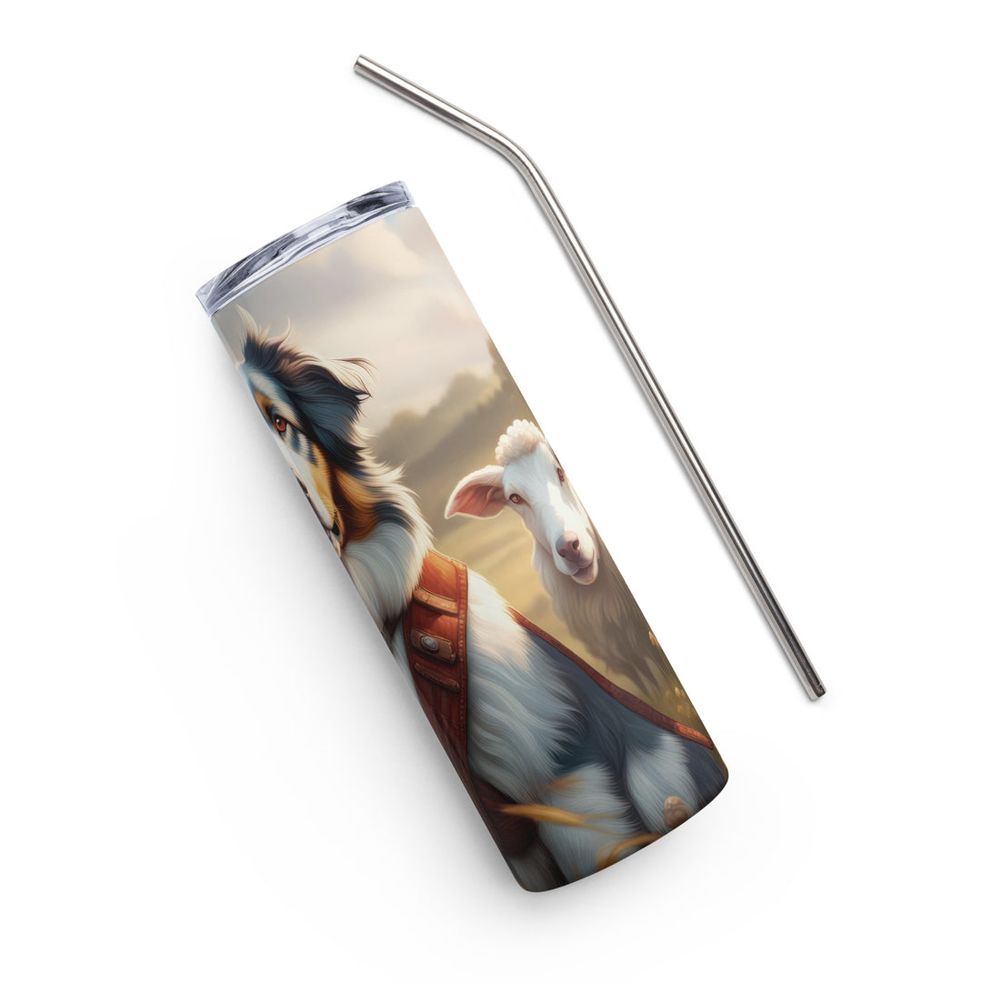 Australian Shepherd- Stainless steel tumbler v4