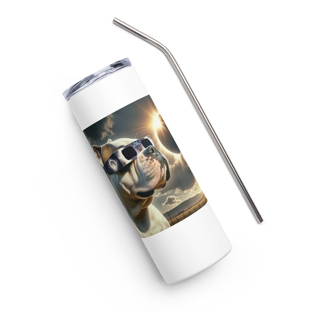 American Bulldog Eclipse- Stainless steel tumbler