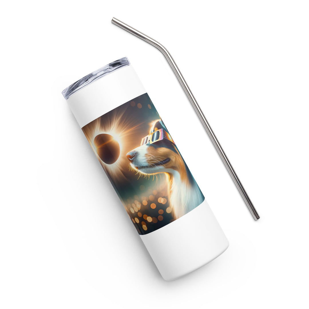 Australian Shepherd Eclipse- Stainless steel tumbler