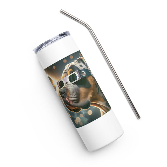 Catahoula Bulldog Eclipse- Stainless steel tumbler