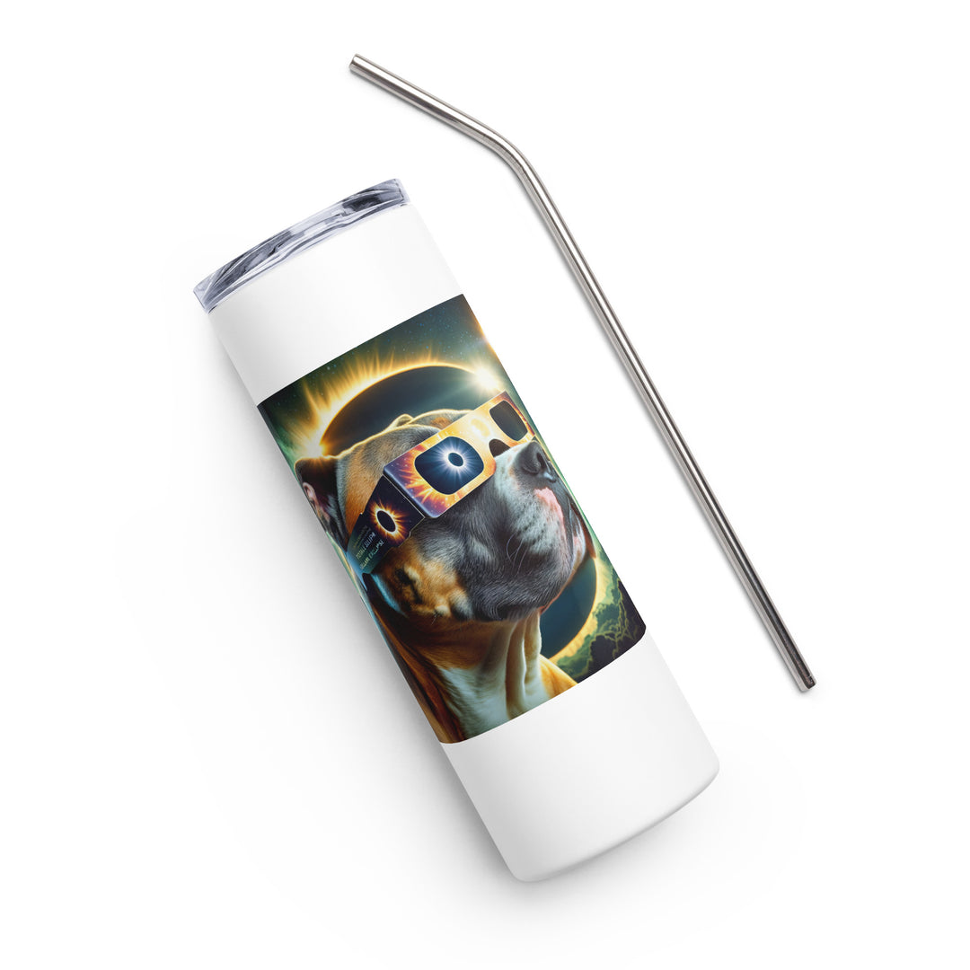 Catahoula Bulldog Eclipse- Stainless steel tumbler v2